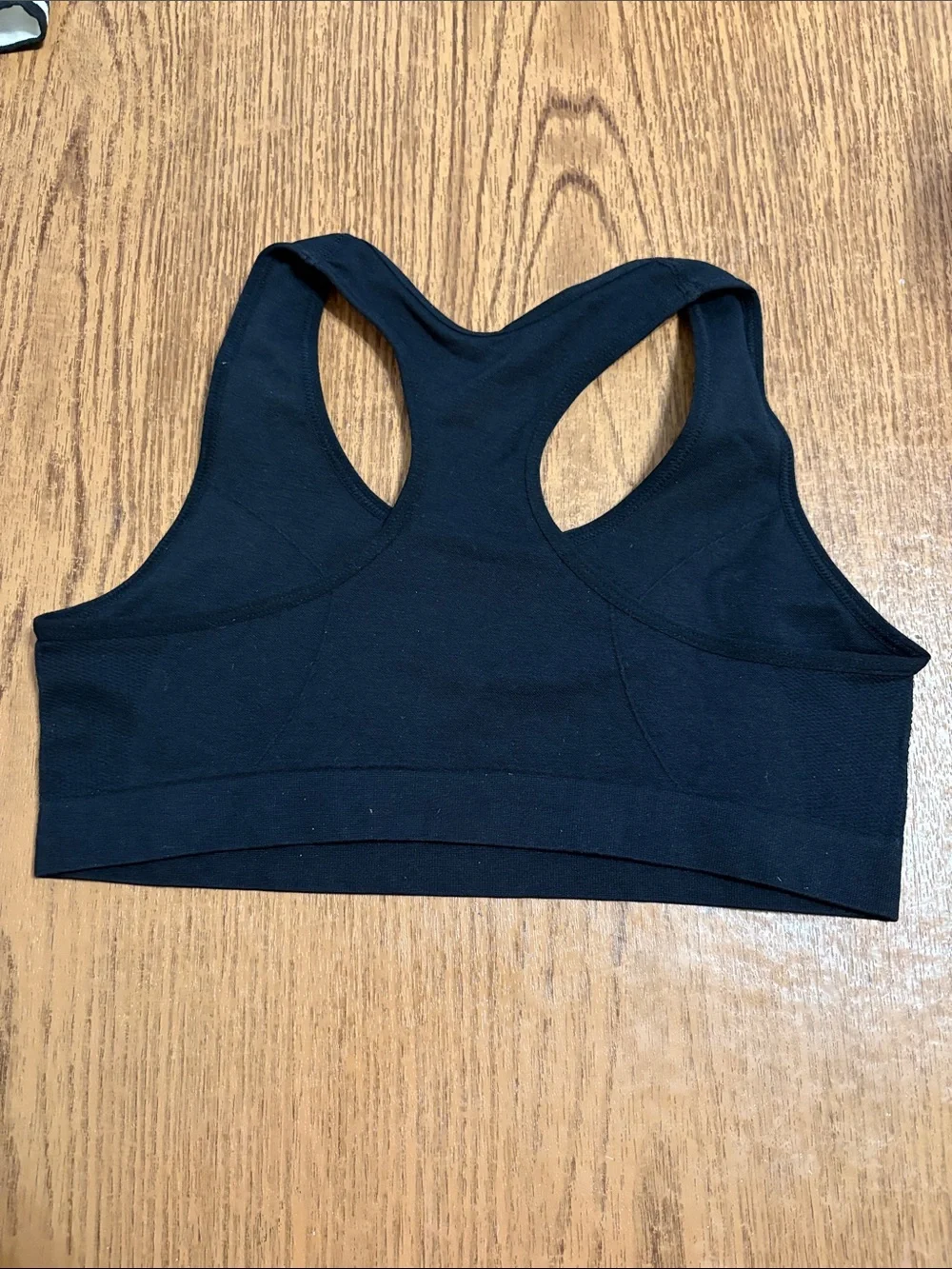 Cat & Jack Black and White Racerback Sports Bra Duo